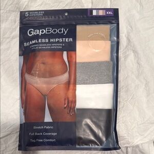 GAP Black and Gray Panties Collection Intimates